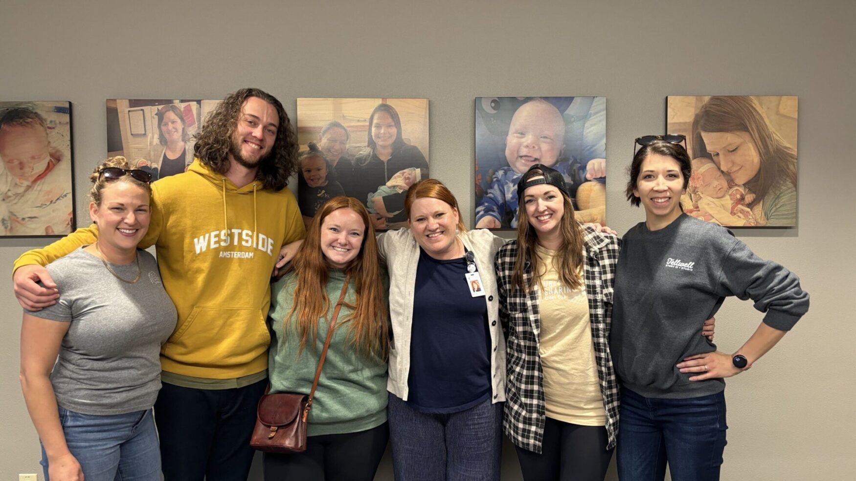 The Tellwell team with RMHC's Jakelle